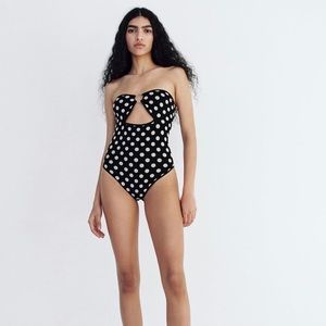 Ring Polka Dot Bodysuit